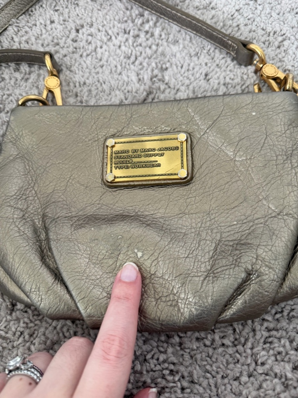 Marc by Marc Jacobs classic Q Percy crossbody bag - Picture 2 of 5